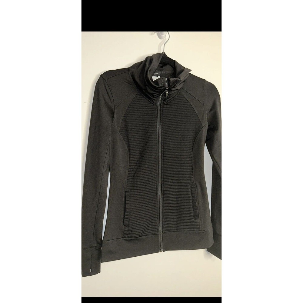 Athleta Women’s Black Zip Lightweight Jacket size XXS